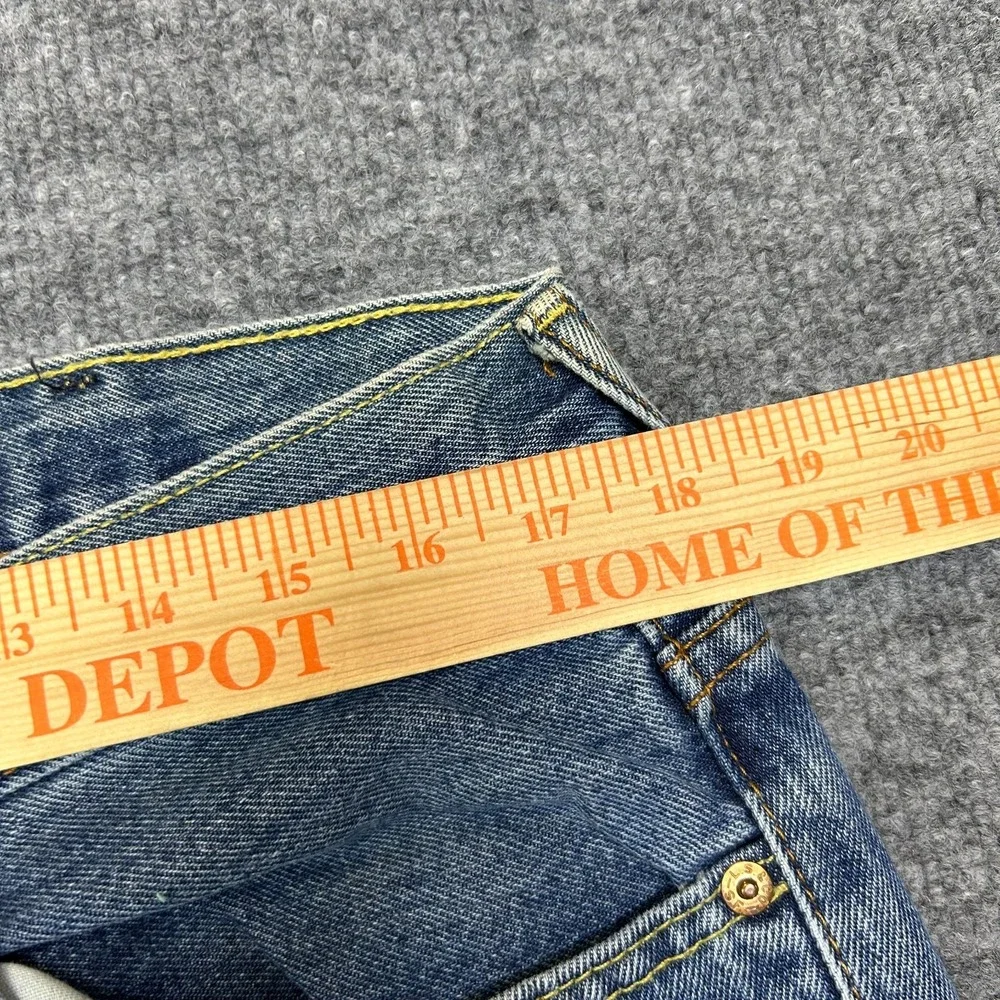 Levi's 550 Jeans Men's Blue Denim Straight Pockets Classic‎ Zip Fly - 36X33